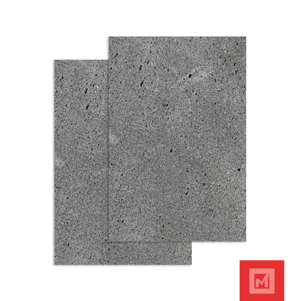 Imagen de Porcelanato Piedra Dorsal Basalto 30x60 cm 3